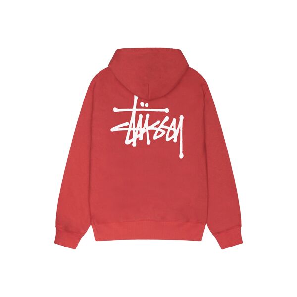 Pull à capuche rouge stussy Pull à capuche rouge stussy