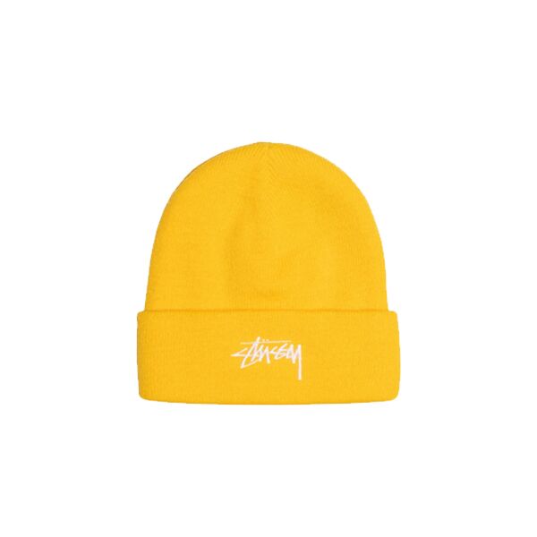 yellow Stussy beanie Yellow Stussy beanie