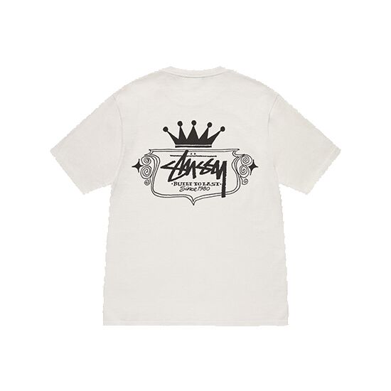 Built To Last Stussy T Shirt White Construit pour durer Stussy T-shirt Blanc