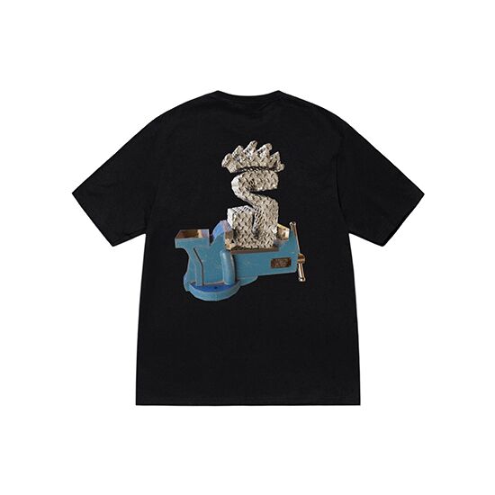 Tuff Stuff Stussy T Shirt Black Tuff Stuff Stussy T-shirt Noir