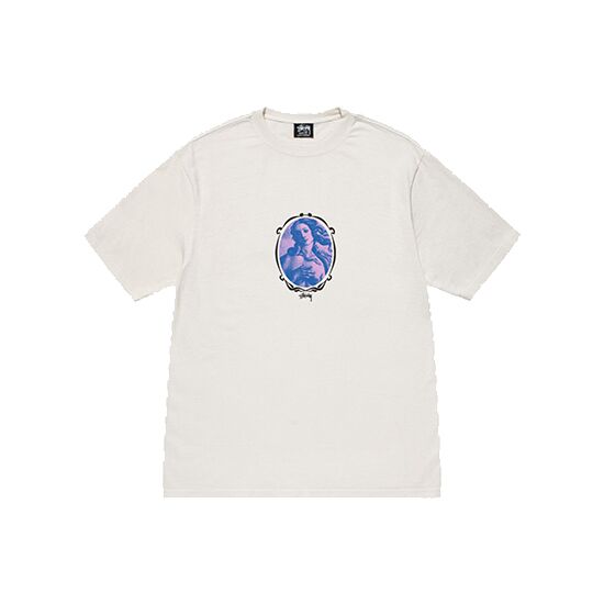 Venus Oval Stussy T Shirt White T-shirt Stussy ovale Venus blanc