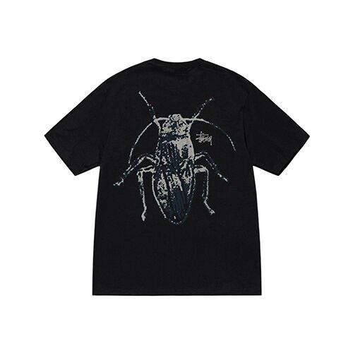 T Shirt Noir Stussy Roach T Shirt Noir Stussy Roach