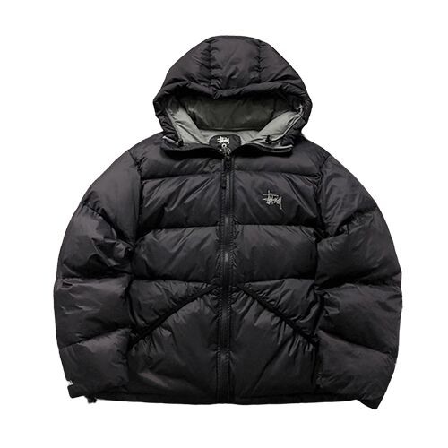 Veste Noire Stussy | Jusqu'à 35% de réduction